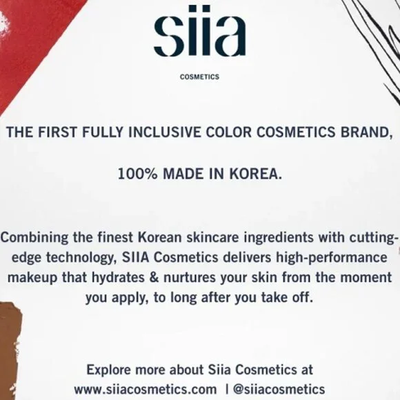 SIIA Cosmetics 2pc Beauty Glow Set Illuminating Multi Stick+Eyeshadow Stick~ROSE - Picture 5 of 5